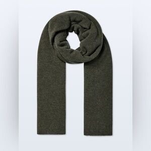 White + Warren Spruce Heather Cashmere Mini Scarf 1777T